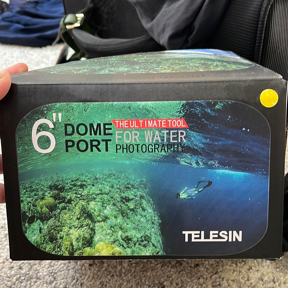 Telesin 6” Dome Port for Water Photography